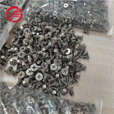 Sekrup Titanium Countersunk Silang Gr2 Gr5