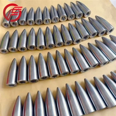 TZM Molybdenum Mandrel Untuk Menusuk Pipa Baja Seamless